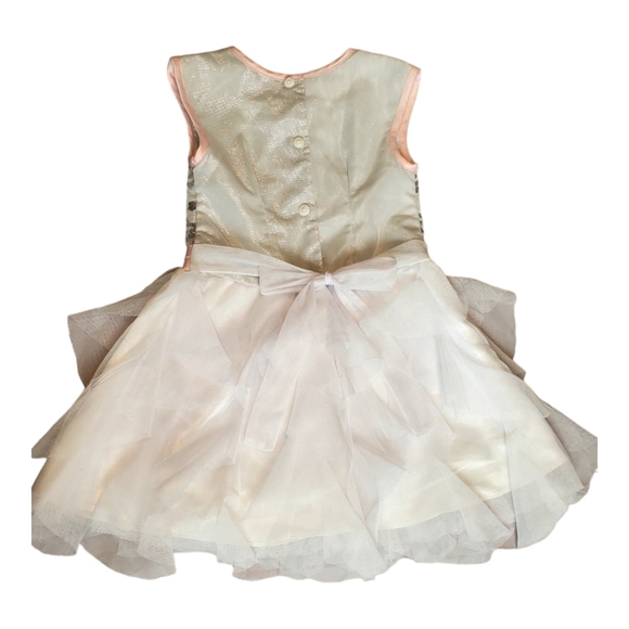 Jona Michelle Girls Dress with Sequins - Picture 4 of 4